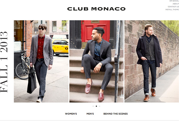 Club Monaco Released its Fall 2013 Lookbook on Tumblr